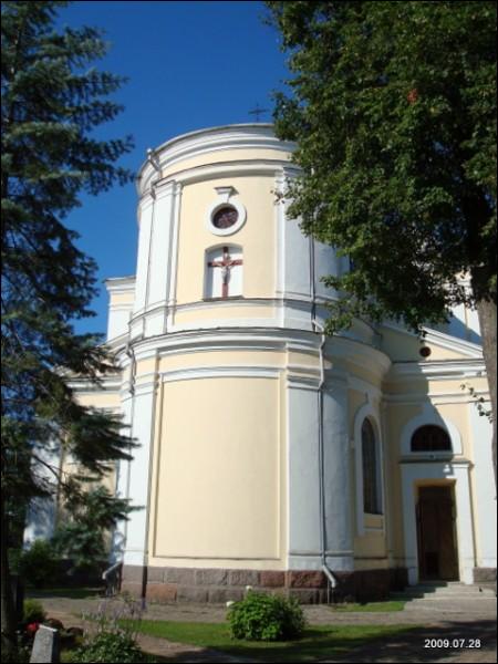 Molėtai. Catholic church of St. Peter and St. Paul
