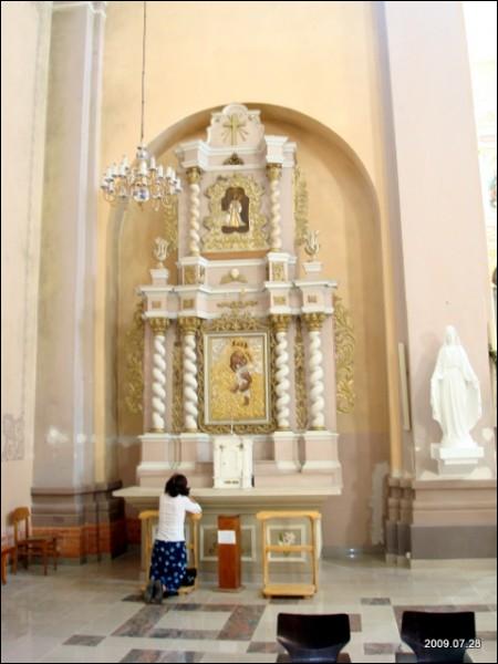 Molėtai. Catholic church of St. Peter and St. Paul