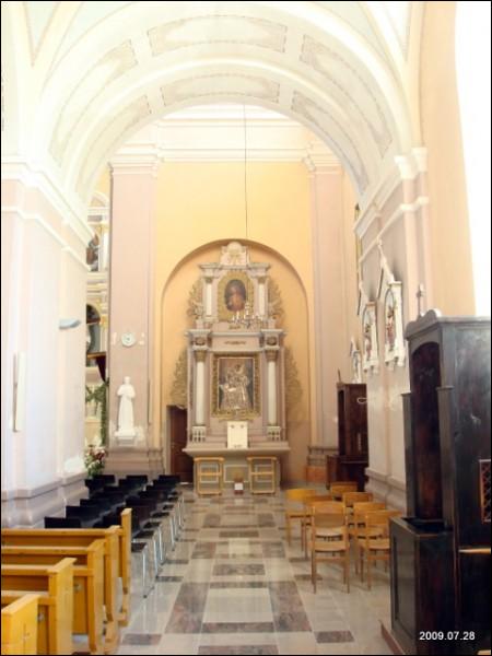 Molėtai. Catholic church of St. Peter and St. Paul