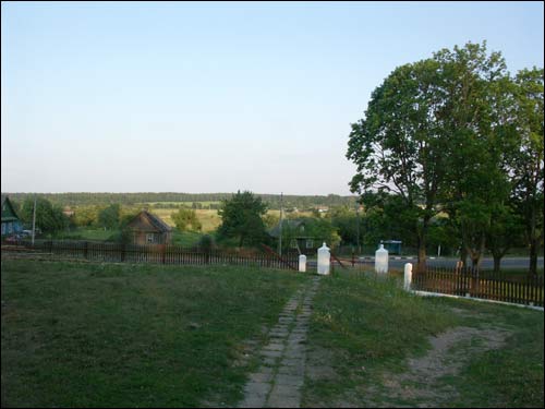 Медведичи |  Пейзажи . Погляд на ваколіцы з боку касьцёла