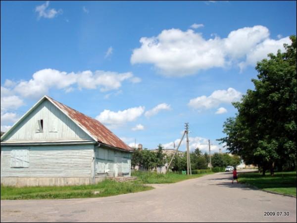Пабойск. Вуліцы мястэчка 