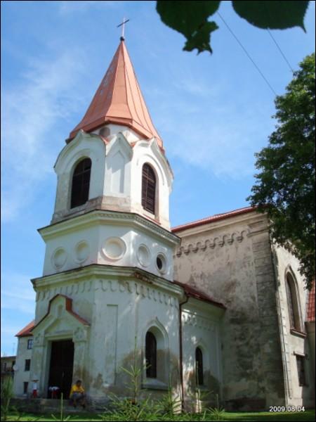Aukštadvaris. Catholic church of St. Dominic and the monastery of Dominican