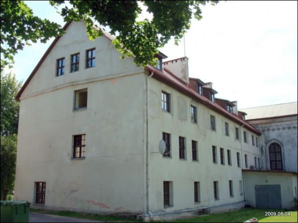 Aukštadvaris. Catholic church of St. Dominic and the monastery of Dominican
