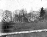 Uzmiony village - Chapel at cemetery