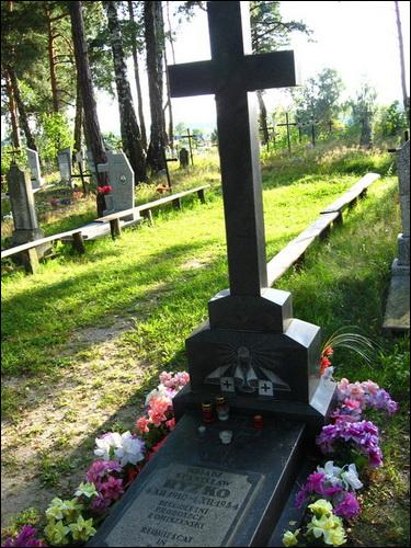  - Могілкі хрысціянскія. Proboszcz Lohiszynski Stanislaw Ryzko