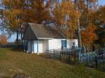 Zalubičy.  Chapel at cemetery