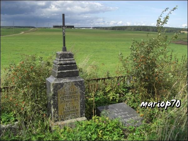 Czombrów. Kaplica na cmentarzu Karpowiczów