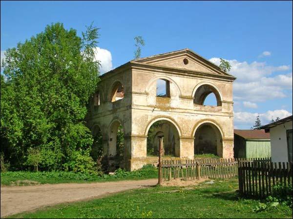 Żylicze (Dobośnia). Dwór gospodarczy 