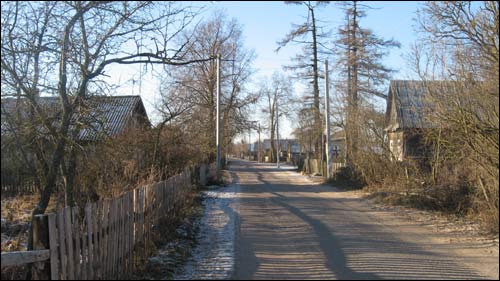 Вясковая вуліца Сваятычы. Краявіды