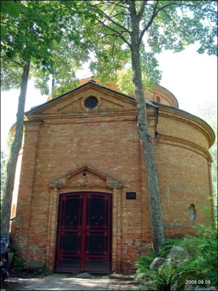 Kaplica grobowa Jeleńskich .   - Kaplica grobowa Jeleńskich.