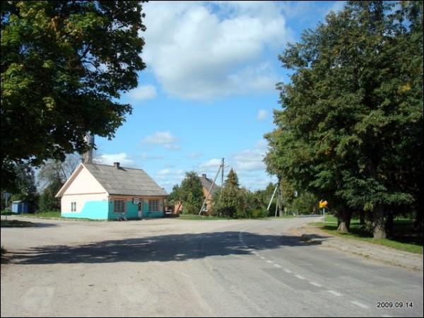 Lyduokiai. Town streets 