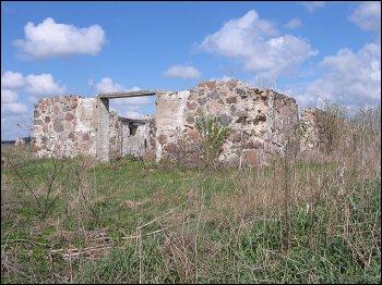 Руин коровника. Полностью унчитожен в 2007 г. (фото 05.2005) Сынковичи. Фольварк Сынковичи II