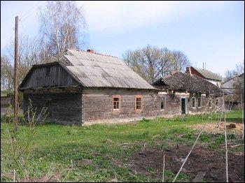 Жилой дом. Разобран в 2007 г. (фото 05.2005) Сынковичи. Фольварк Сынковичи II