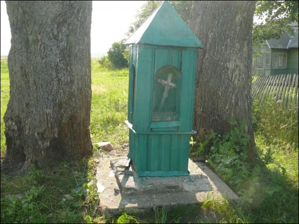 Kulkiszki. Kapliczka przydrożna 