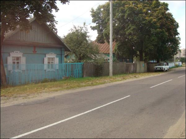 Svietłahorsk (Šaciłki). Town streets 