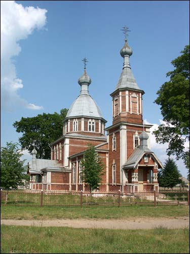 Vostraŭ. Orthodox church of St. Peter and St. Paul