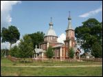 Vostraŭ.  Orthodox church of St. Peter and St. Paul