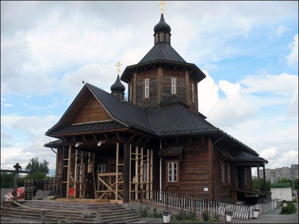  -  Сучасныя храмы. Царква Серафіма Сароўскага, кан. ХХ ст, вул. Касманаўтаў