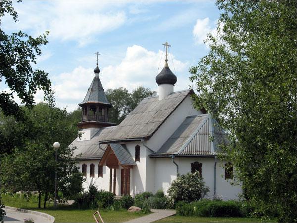  -  Сучасныя храмы. Царква Крупецкай іконы Божай Маці, 1990-я, праспект Пераможцаў (былы Машэрава)