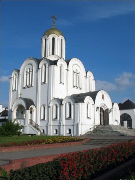  -  Сучасныя храмы. Храмавы комплекс памяці ахвяр чарнобыльскай катастрофы, царква св. Еўфрасінні Полацкай, 1998 г. вул. Прытыцкага