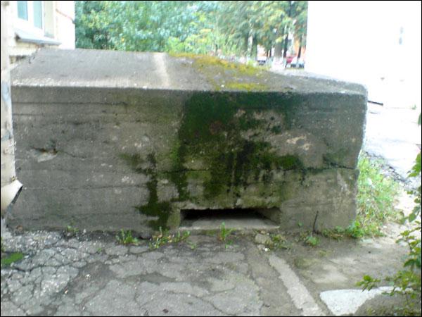 Нямецкі ДАК, вул Чарнышэўскага 12 Мінск (Менск). Абарончыя ўмацаванні