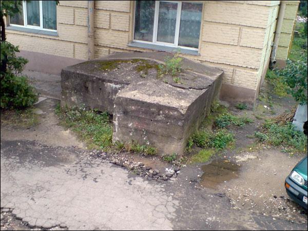 Нямецкі ДАК, вул Чарнышэўскага 12 Мінск (Менск). Абарончыя ўмацаванні