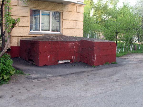 Нямецкі ДАК, вул Чарнышэўскага 12 Мінск (Менск). Абарончыя ўмацаванні