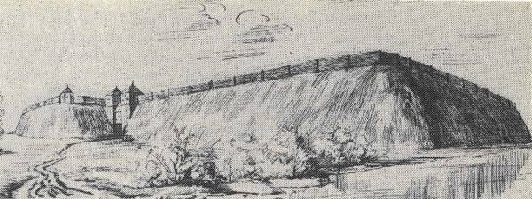  - Site of ancient castle . 