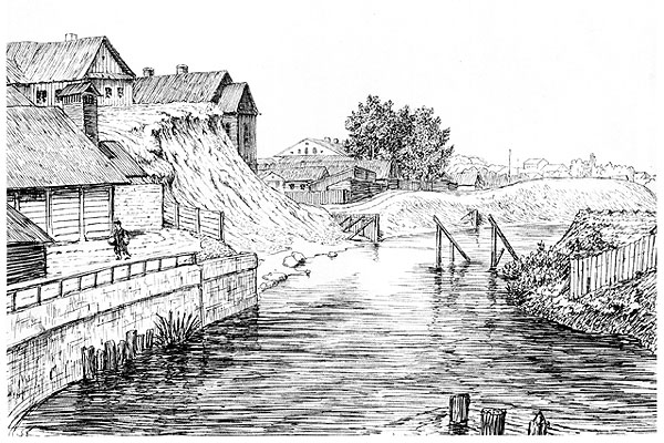  - Site of ancient castle . 