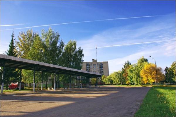 Novałukoml. Town streets 