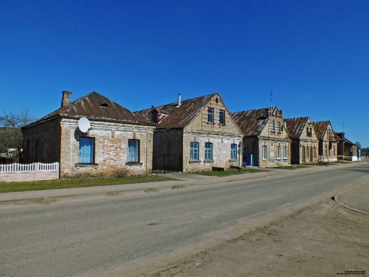 Holszany. Zabudowania XIX - pocz. ХХ w. 