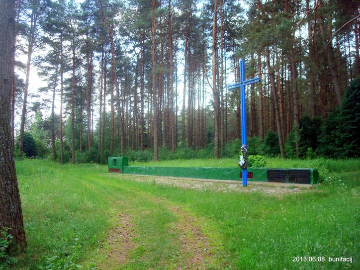  -  Miejsce straceń obywateli Polski i Białorusi – ofiar ZSRR. 
