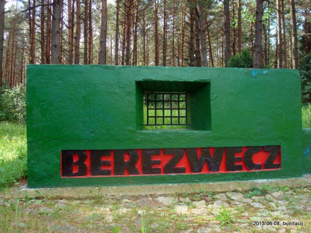  -  Miejsce straceń obywateli Polski i Białorusi – ofiar ZSRR. 
