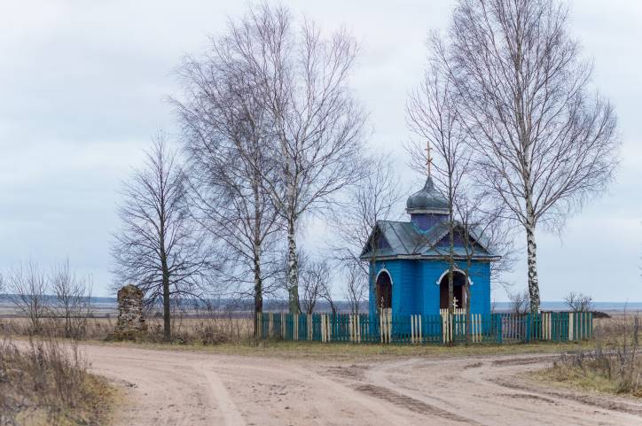 Milča. Small chapel 