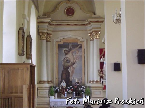  - Catholic church of the Holy Trinity. Interior, side altar