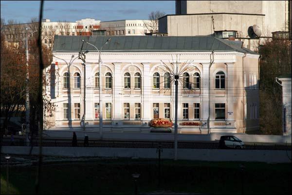 Viciebsk. Historical buildings Lenina (Vialikaja) str.