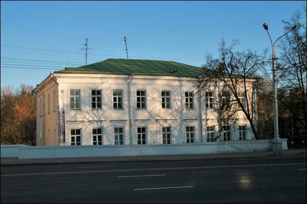 Viciebsk. Historical buildings Lenina (Vialikaja) str.