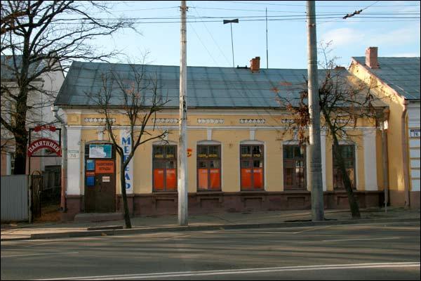 Viciebsk. Historical buildings Lenina (Vialikaja) str.