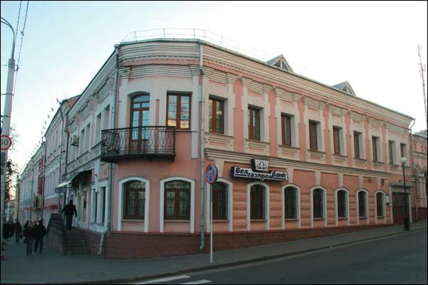 Віцебск. Гістарычная забудова вул. Янкі Купалы (зав. Бабікін, зав. Хайкіна)