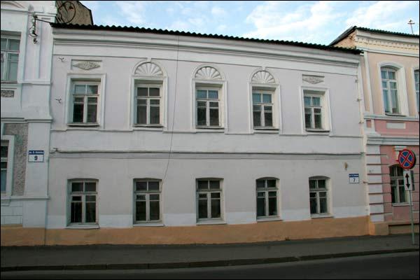 Віцебск. Гістарычная забудова вул. Янкі Купалы (зав. Бабікін, зав. Хайкіна)