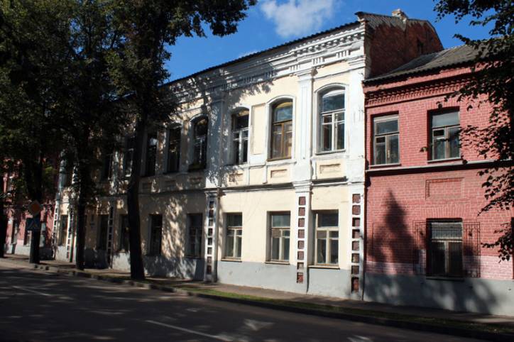 Witebsk. Budynki zabytkowe ul. Sowieckoj Armii (Mikolska)