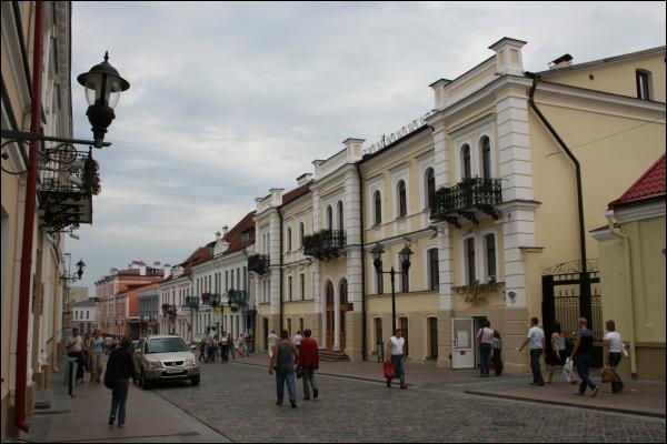 Гродно |  Историческая застройка ул.Советская. 