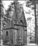 Malkavičy.  Graveyard chapel 
