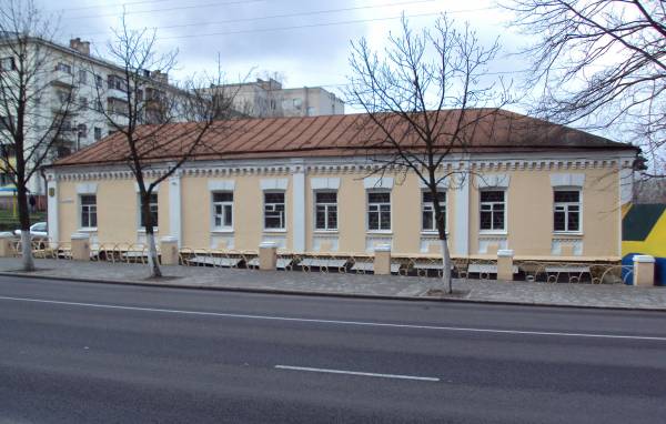 Homiel. Historical buildings Praletarskaja str.