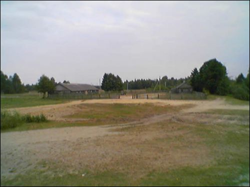 Wieluta |  Krajobrazy . Wieluta, stadnina. Niestety, lepszych zdjęć nie będzie - spłonęła tej zimy