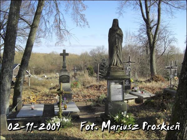 Zalesie |  Cmentarz stary katolicki. Stary katolicki cmentarz w Zalesiu