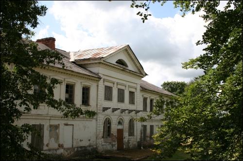  - Zespół pałacowo-parkowy . Elewacja ogrodowa