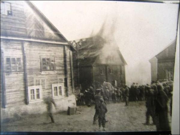 Merkinė. Old photos of the township 