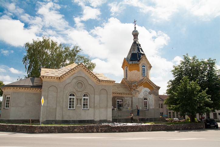 Merkinė. Orthodox church 