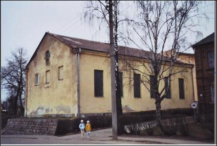 Меркине. Синагога 